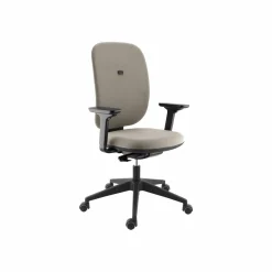Chaises De Bureau>Camif SOKOA Siége Alaia dossier tapissé avec accoudoirs - Lin