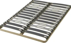 Sommiers 90 X 190 Cm|Sommiers 140 X 190 Cm>Camif Sommier cadre à latte 5 zones de soutien Ethan - 140 x 200 cm