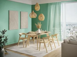 Tables À Manger|Tables>Camif Table à manger ovale bois 6 personnes Lago - Chêne