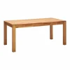 Tables À Manger|Tables>Camif Table à manger rectangulaire chêne massif 6 personnes avec rallonges en option Luminescence