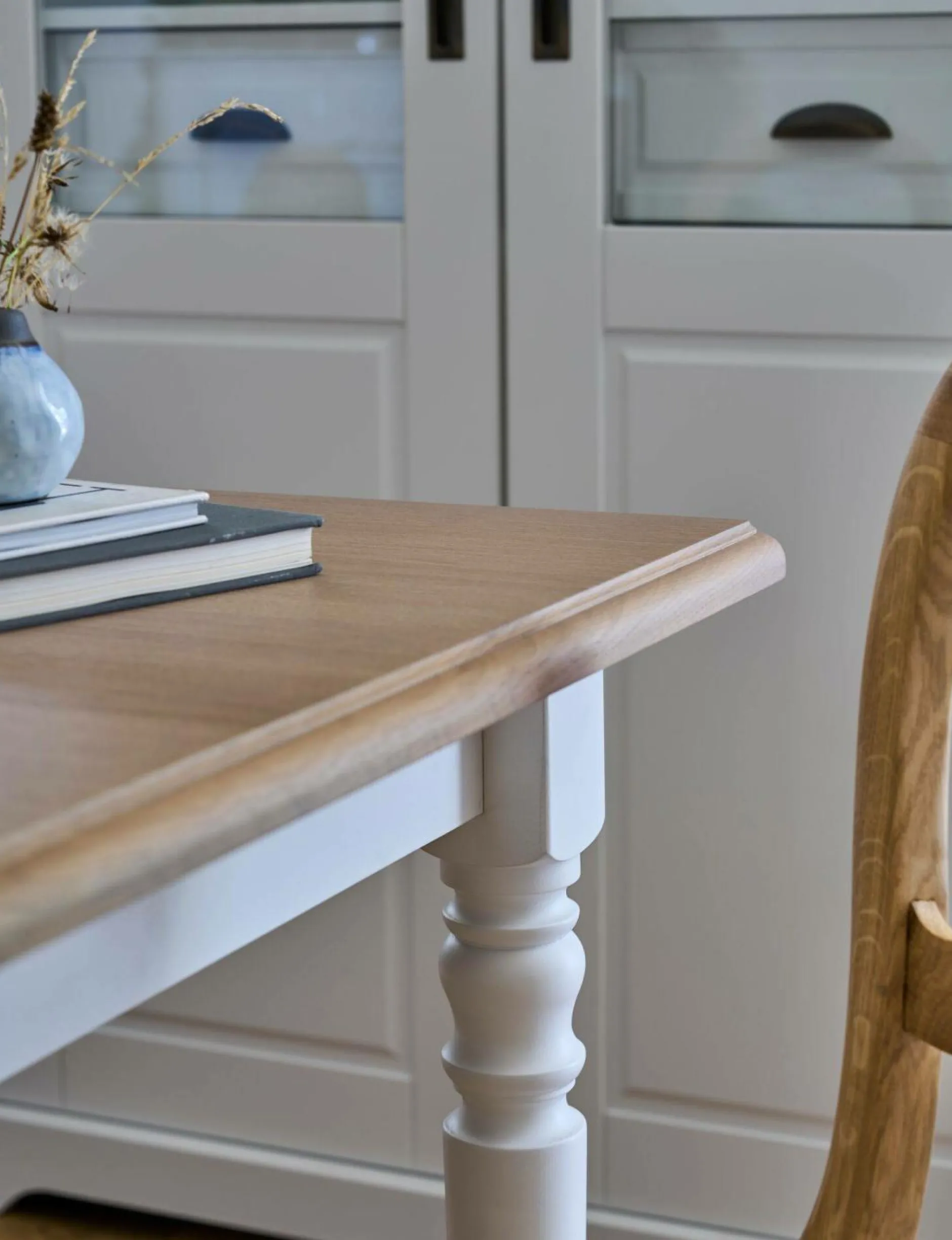 Tables À Manger|Tables>Camif Table à manger rectangulaire extensible bois et blanc 6 à 10 personnes Apolline