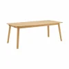 Tables À Manger|Tables>Camif Table à manger rectangulaire bois avec rallonges en option Adèle - 150 x 85 cm