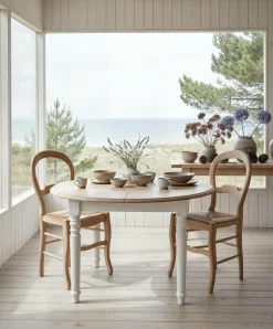 Tables À Manger|Tables>Camif Table à manger ronde extensible bois 4 à 8 personnes Apolline