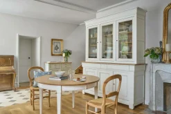 Tables À Manger|Tables>Camif Table à manger ronde extensible bois massif 4 à 8 personnes Embellie - Blanc