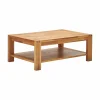 Tables Basses>Camif Table basse chêne massif Luminescence