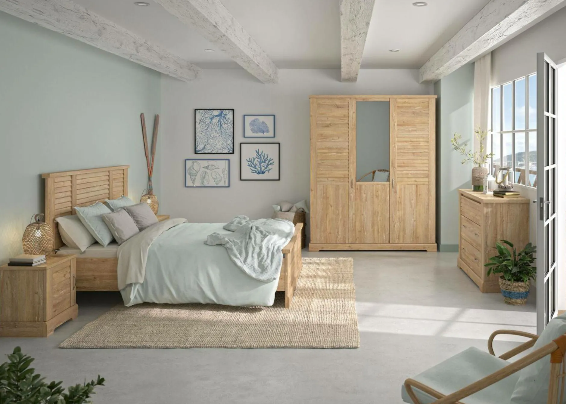 Tables De Chevet|Tables De Chevet>Camif Table de chevet 1 porte Elena