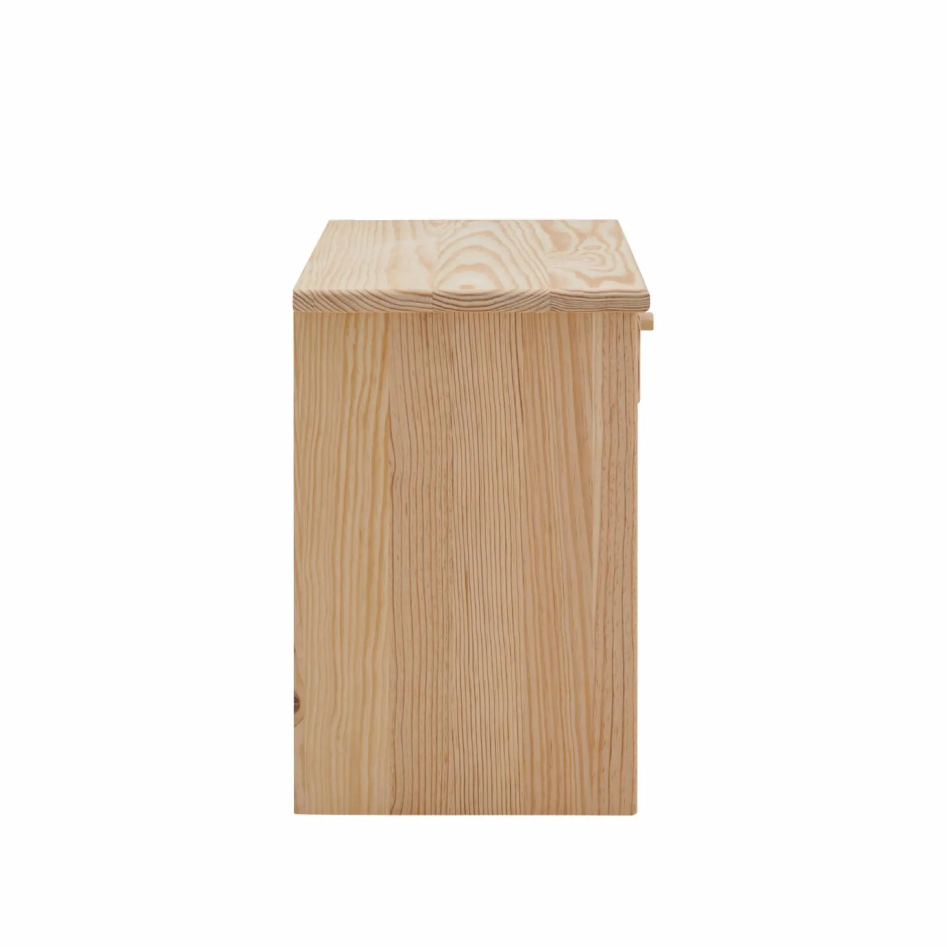 Tables De Chevet Enfant|Chambres Enfant>Camif Table de chevet 1 tiroir bois massif Iris - - Poignées Bois Brut
