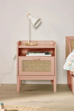 Chambres Enfant|Chambres Enfant>Camif Table de chevet 1 tiroir Sam - Terracotta