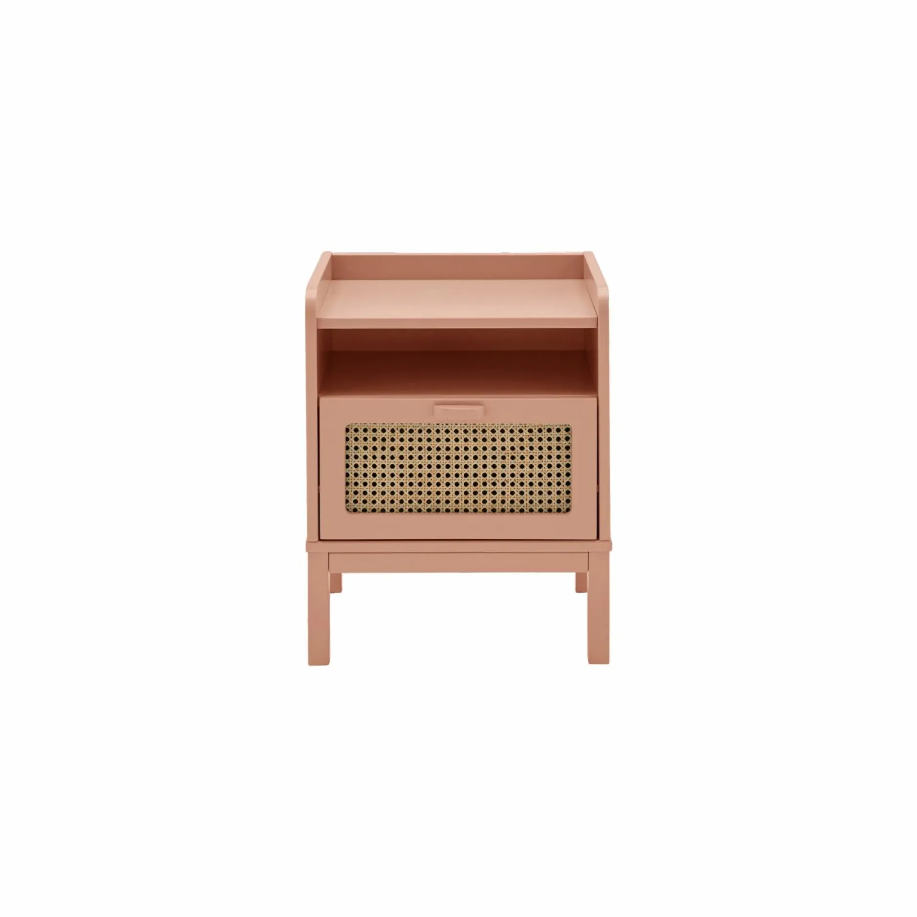 Chambres Enfant|Chambres Enfant>Camif Table de chevet 1 tiroir Sam - Terracotta