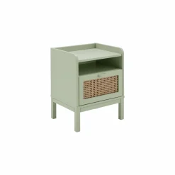 Chambres Enfant|Chambres Enfant>Camif Table de chevet 1 tiroir Sam - Vert sauge
