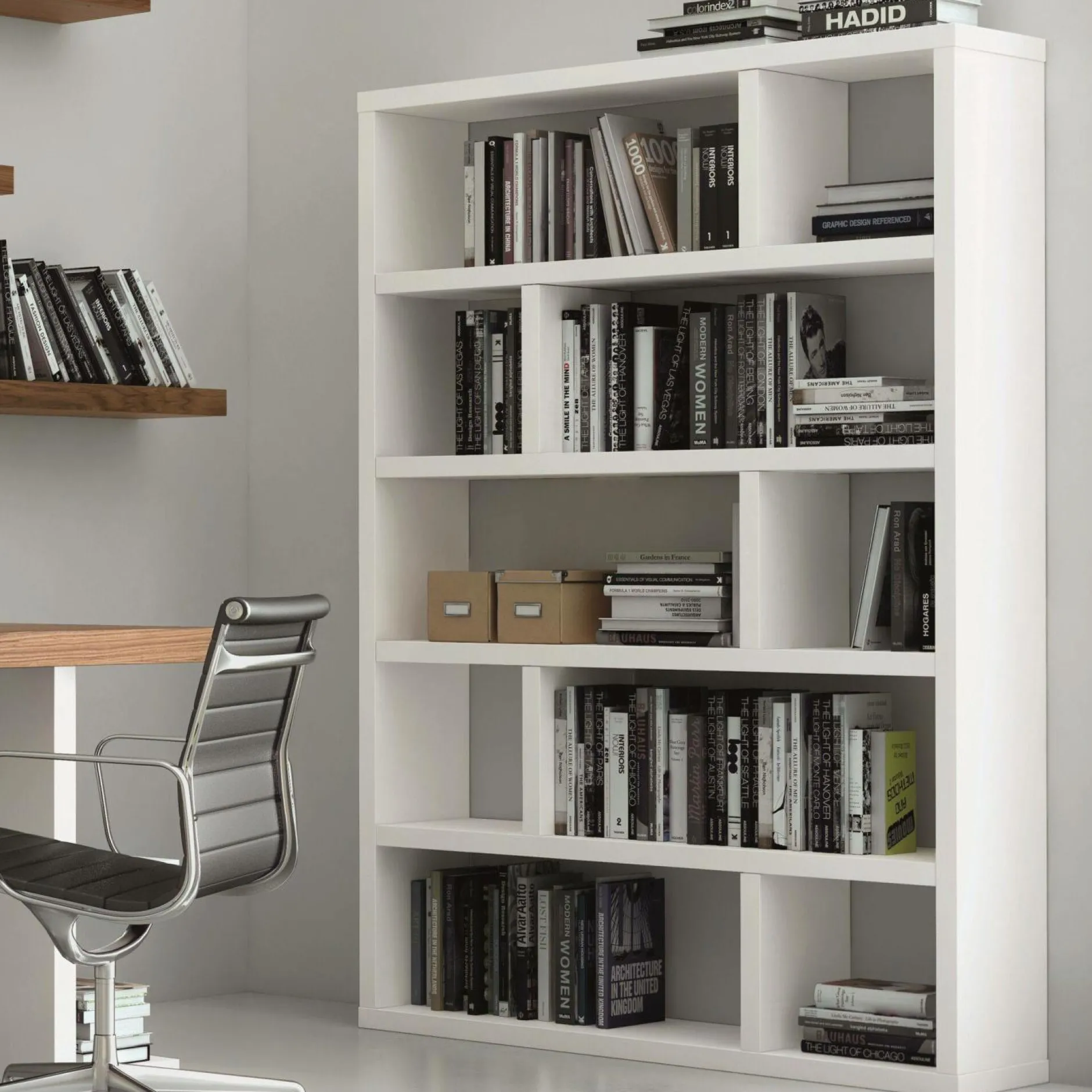 Etagères>Camif Étagère haute Dublin - Blanc