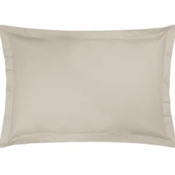 Taies D'Oreiller>Camif Taie coton bio Fil & Sens - - Taie d'oreiller 50 x 75 cm Galuchat