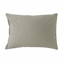 Taies D'Oreiller>Camif Taie d'oreiller coton bio Thaïs - - 50 x 70 cm Bronze