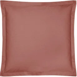 Taies D'Oreiller>Camif Taie d'oreiller coton bio Fil & Sens - - Taie d'oreiller 65 x 65 cm Terracotta