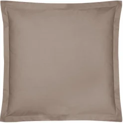 Taies D'Oreiller>Camif Taie d'oreiller coton bio Fil & Sens - - Taie d'oreiller 65 x 65 cm Taupe