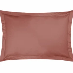 Taies D'Oreiller>Camif Taie d'oreiller coton bio Fil & Sens - - Taie d'oreiller 50 x 75 cm Terracotta