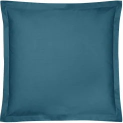 Taies D'Oreiller>Camif Taie d'oreiller coton bio Fil & Sens - - Taie d'oreiller 65 x 65 cm Bleu Minéral