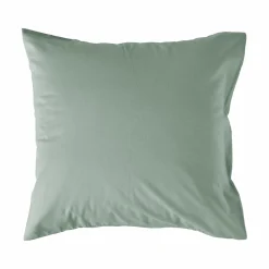 Taies D'Oreiller>Camif Taie d'oreiller coton lin Valentine - - 65 x 65 cm Bleu écume