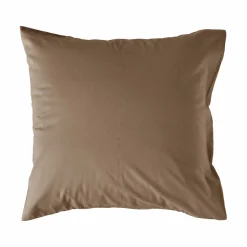 Taies D'Oreiller>Camif Taie d'oreiller coton lin Valentine - - 65 x 65 cm Taupe
