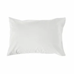 Taies D'Oreiller>Camif Taie d'oreiller coton lin Valentine - - 50 x 70 cm Blanc
