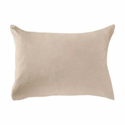 Taies D'Oreiller>Camif Taie d'oreiller gaze de coton bio Lou - - 50 x 70 cm Beige