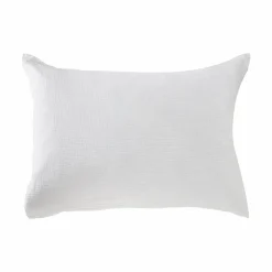 Taies D'Oreiller>Camif Taie d'oreiller gaze de coton bio Lou - - 50 x 70 cm Blanc