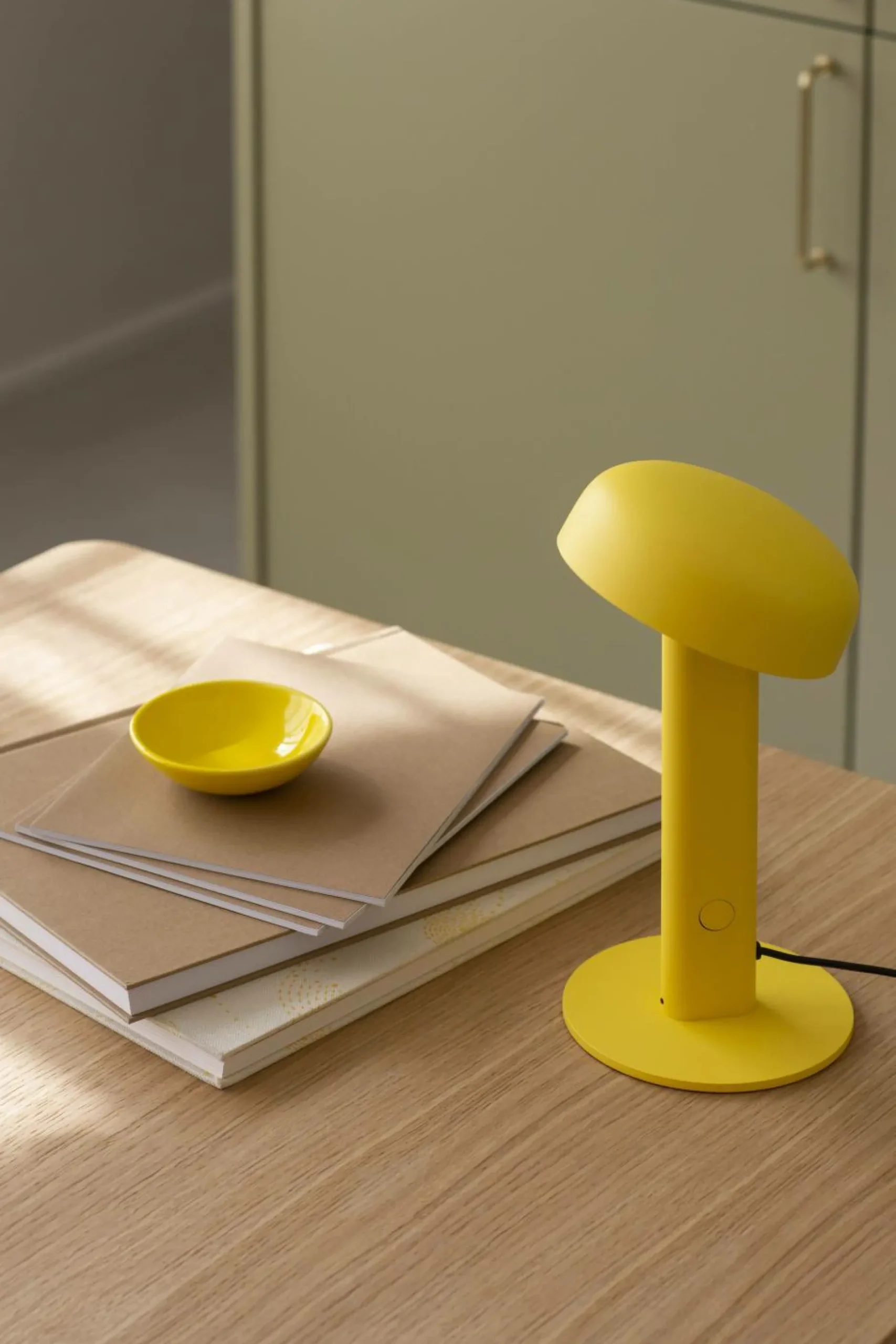 Lampes À Poser>Camif TIPTOE Lampe à poser Nod - Lamp Yellow