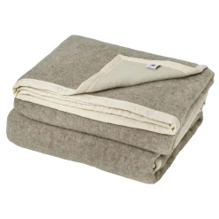 Couvertures>Camif TOISON D'OR Couverture 100% pure laine vierge sans teinture Pastorale - 180 x 240 cm