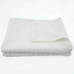 Couvre-Lits>Camif TOISON D'OR Dessus de lit coton stone-washed Bari - - 180 x 250 cm Blanc