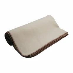 Plaids|Plaids>Camif TOISON D'OR Plaid laine Aspen - - 180 x 240 cm Fil camel