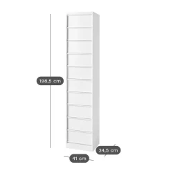 Meubles De Rangement Bureau|Meubles De Rangement Bureau>Camif TOLIX Caisson de rangement CC10 - Brun Noir