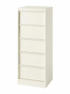 Meubles De Rangement Bureau|Meubles De Rangement Bureau>Camif TOLIX Caisson de rangement CC5 - Blanc Perlé