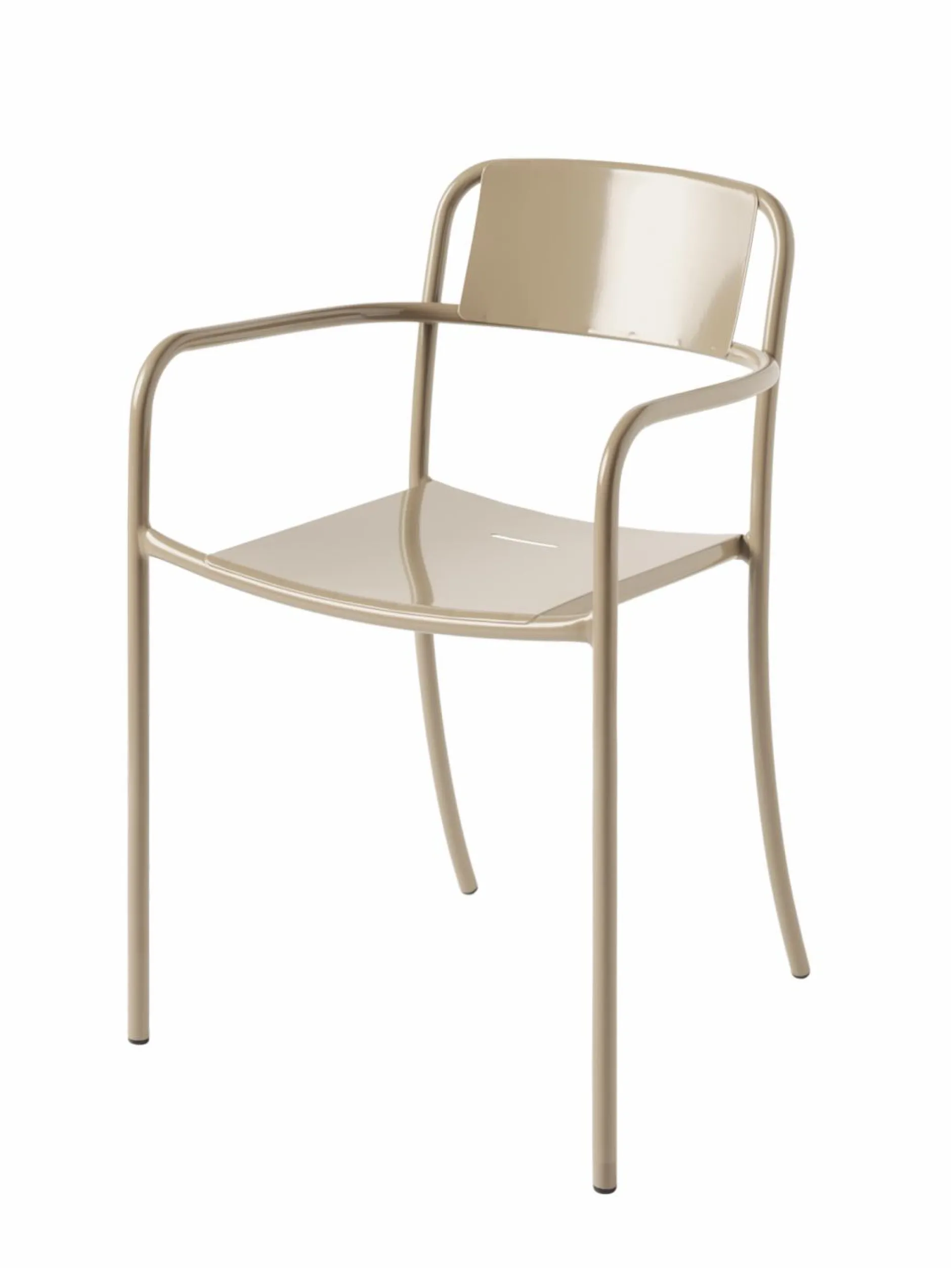 Fauteuils De Jardin>Camif TOLIX Fauteuil plein Patio - Beige Gris