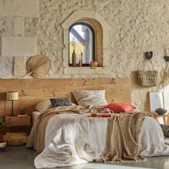 Draps Housse>Camif VENT DU SUD Drap housse lin lavé Salomé - - 90 x 190 cm Naturel