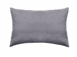 Taies D'Oreiller>Camif VENT DU SUD Taie lin lavé Salomé - - Taie d'oreiller 50 x 70 cm Brume