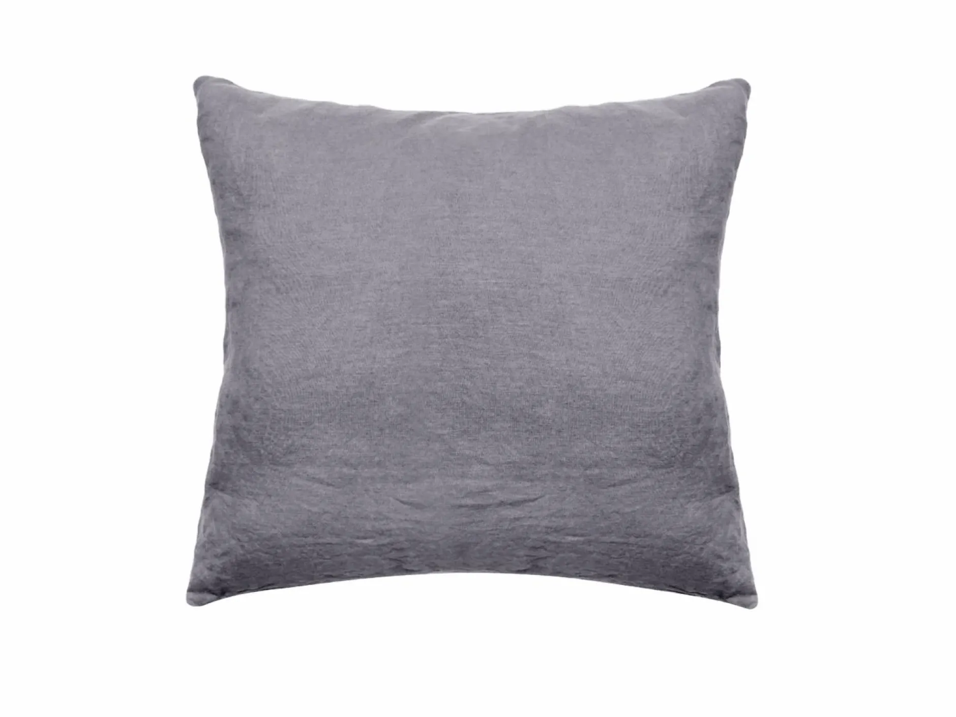 Taies D'Oreiller>Camif VENT DU SUD Taie lin lavé Salomé - - Taie d'oreiller 63 x 63 cm Brume