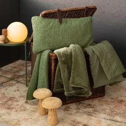 Couvre-Lits>Camif VIVARAISE Jeté de lit Tana - - 180 x 260 cm - Jeté de lit Amande