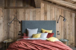 Couvre-Lits|Plaids>Camif WINKLER Couvre-lit Swami - - 180 x 260 cm Lichen